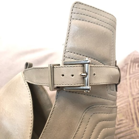 NWT Schutz Poliany Boots Leather Heels - Picture 9 of 11